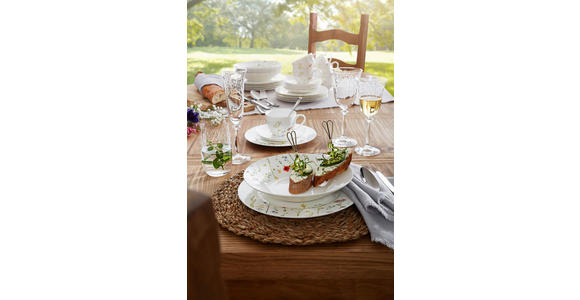 KAFFEESERVICE Wildflower 18-teilig - Multicolor, LIFESTYLE, Keramik - Novel
