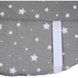 HOCHSTUHLEINLAGE Lunch  - Grau, Basics, Textil (25/50cm) - My Baby Lou