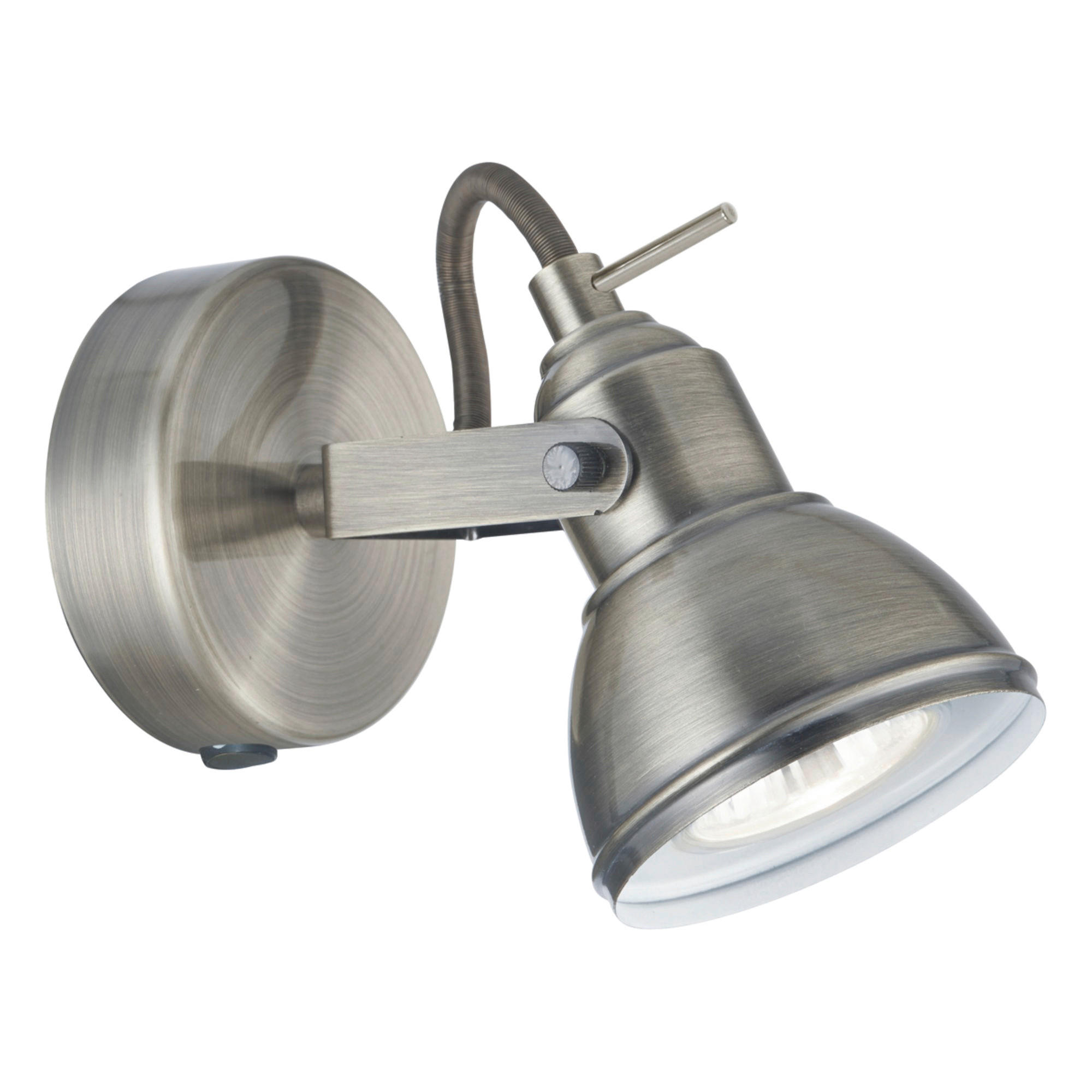 STRAHLER Focus 9/13/13 cm  - Silberfarben, KONVENTIONELL, Metall (9/13/13cm) - Searchlight