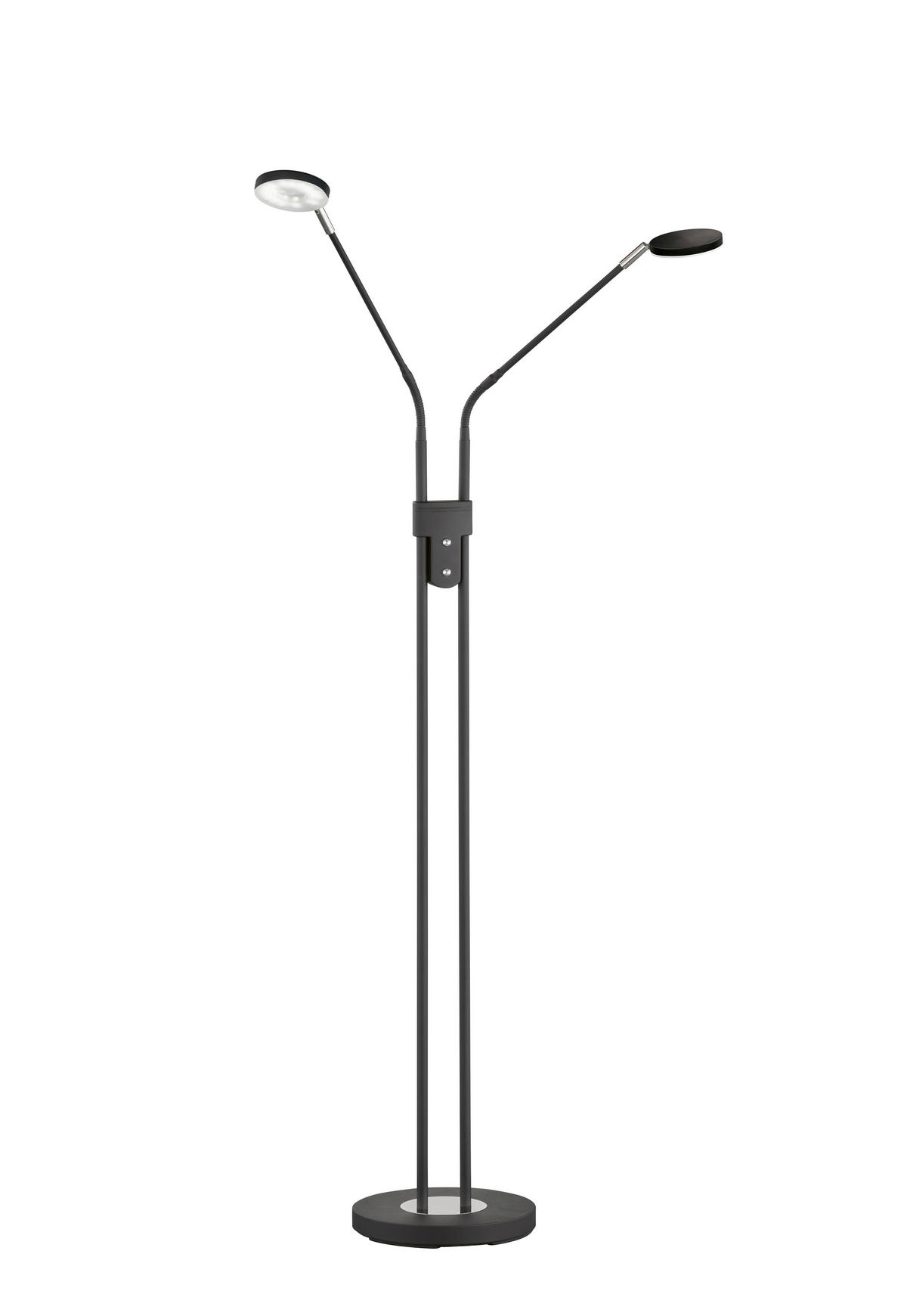 LED-STEHLEUCHTE 25/25/150 cm    - Sandfarben/Chromfarben, Basics, Metall (25/25/150cm) - Schöner Wohnen