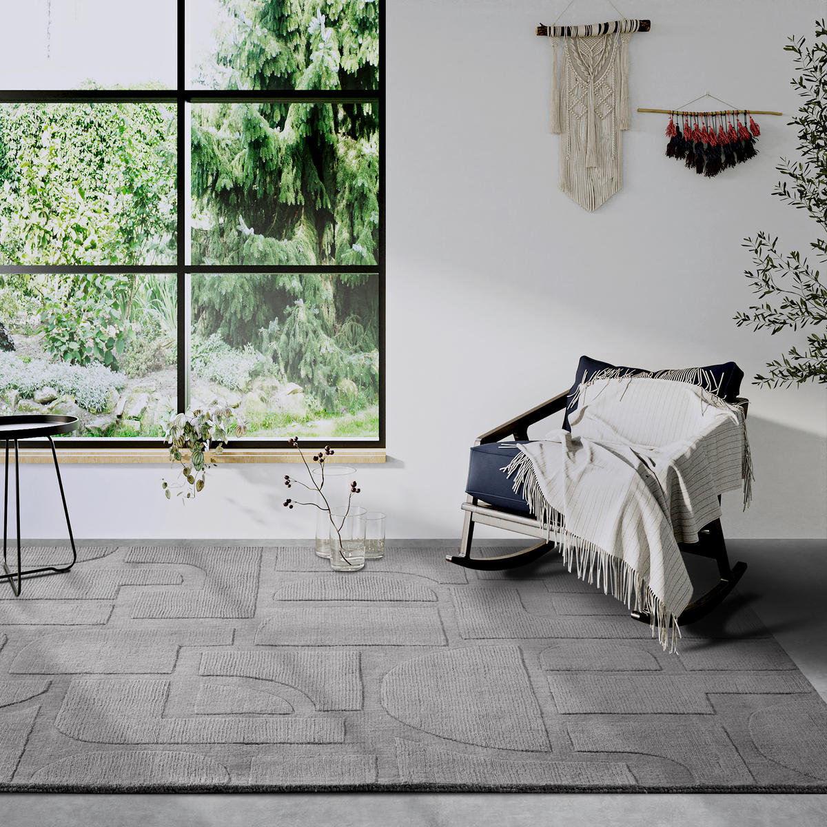 HANDWEBTEPPICH 80/150 cm Kollektion 1906 Grau  - Grau, Basics, Textil (80/150cm) - Villeroy & Boch