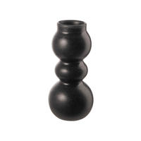 VASE 19 cm  - Schwarz, Basics, Stein (5,5/19cm) - ASA