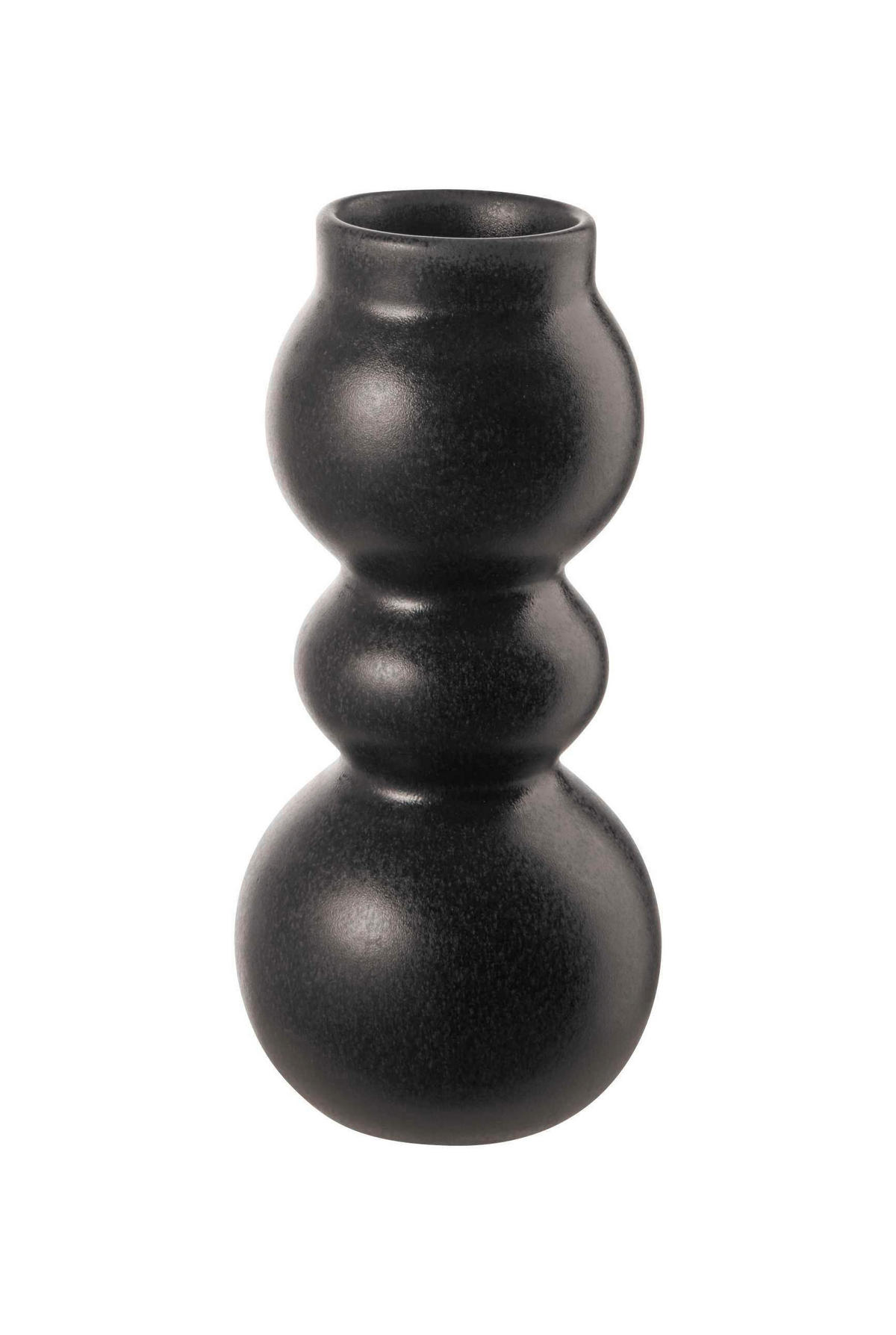 VASE 19 cm  - Schwarz, Basics, Stein (5,5/19cm) - ASA