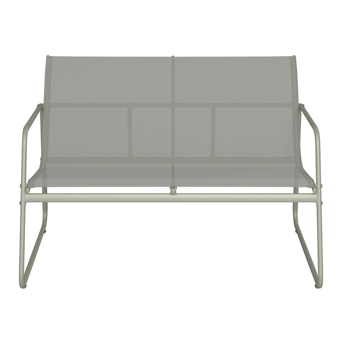 LOUNGEGARNITUR Eisen  - Grün, MODERN, Glas/Textil - Ambia Garden