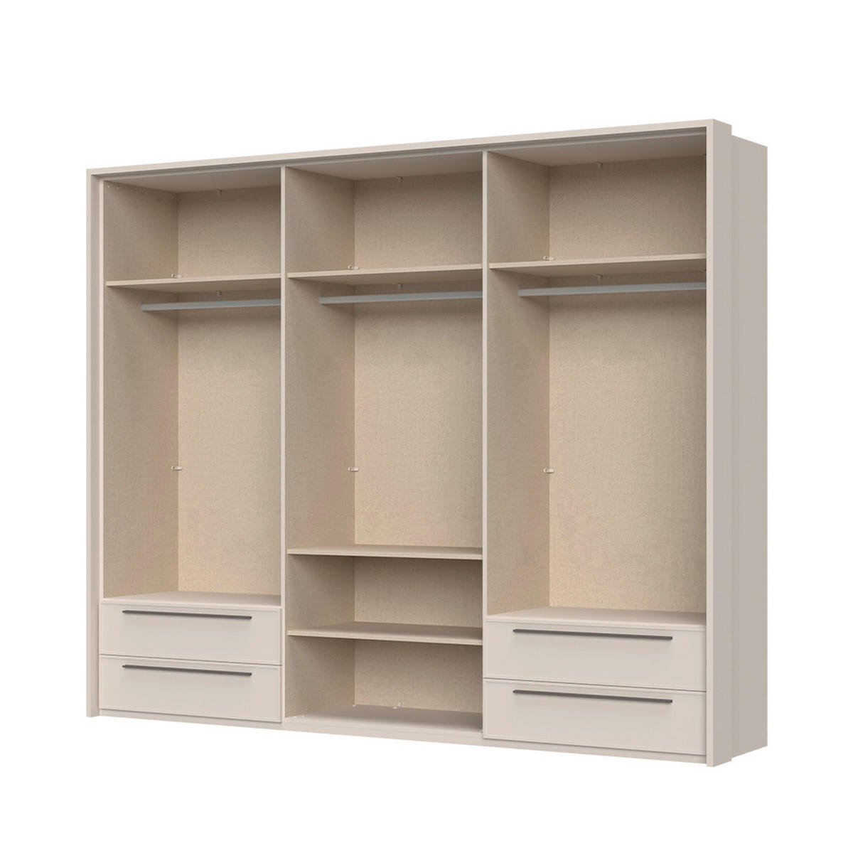 ORMAR SA KLASIČNIM VRATIMA  277/226/60 cm  - Dizajnerski, pločasti materijal (277/226/60cm)