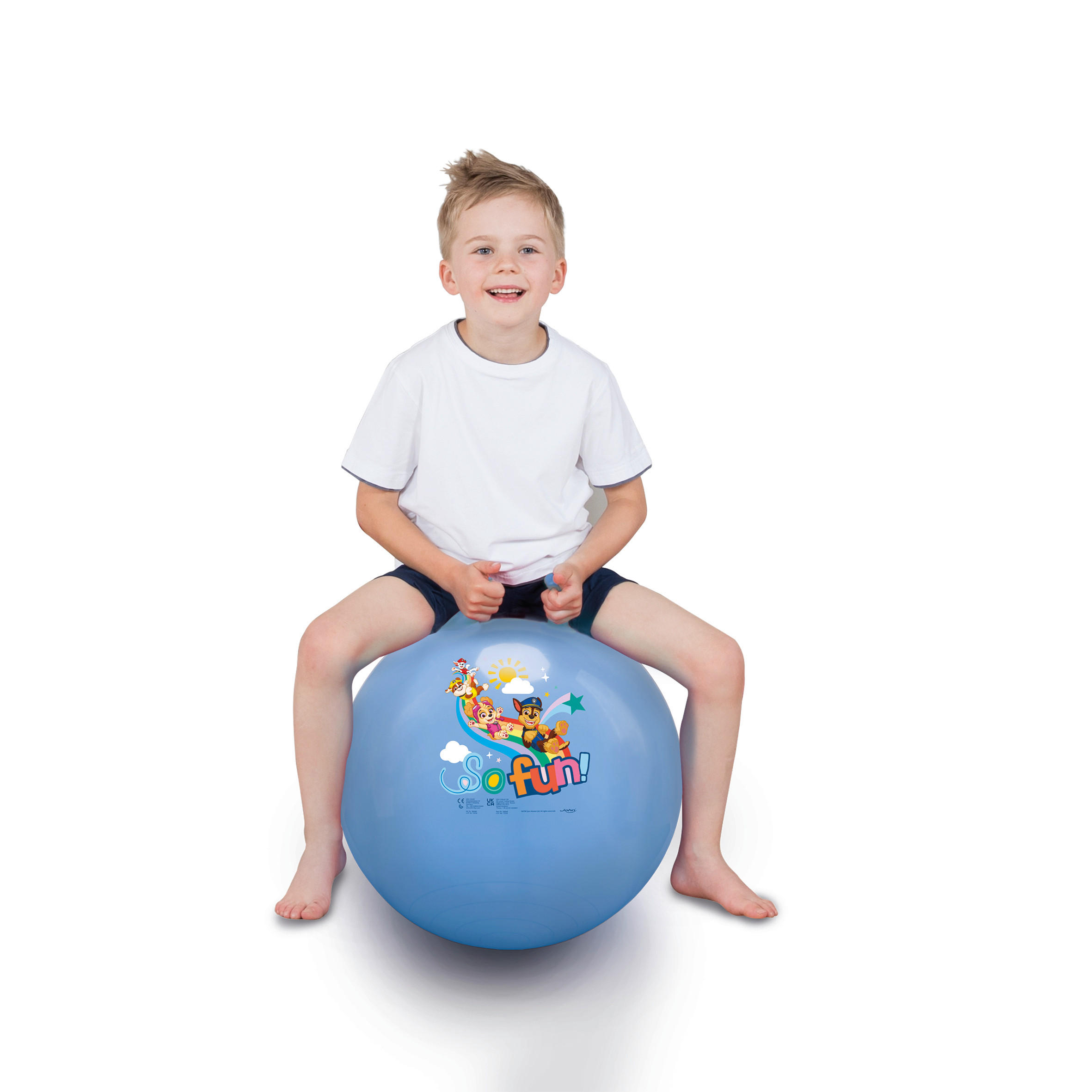 HÜPFBALL - Blau, Basics, Kunststoff (50cm)