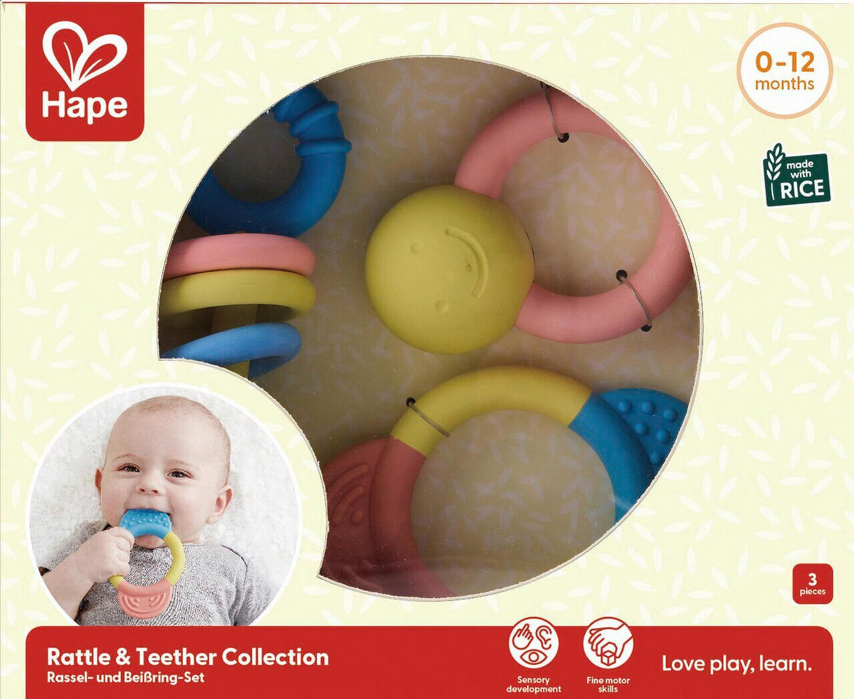 BEIßRING - Multicolor, Basics, Naturmaterialien (0,3kg) - Hape
