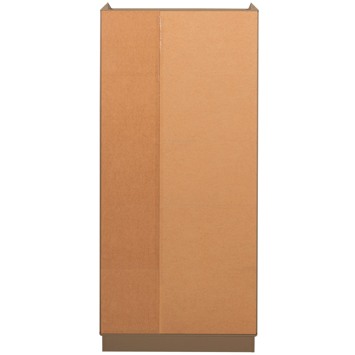 GARDEROBENSCHRANK Lowen  in 100/221/44 cm  - Schlammfarben, Design, Holz/Holzwerkstoff (100/221/44cm) - Livetastic