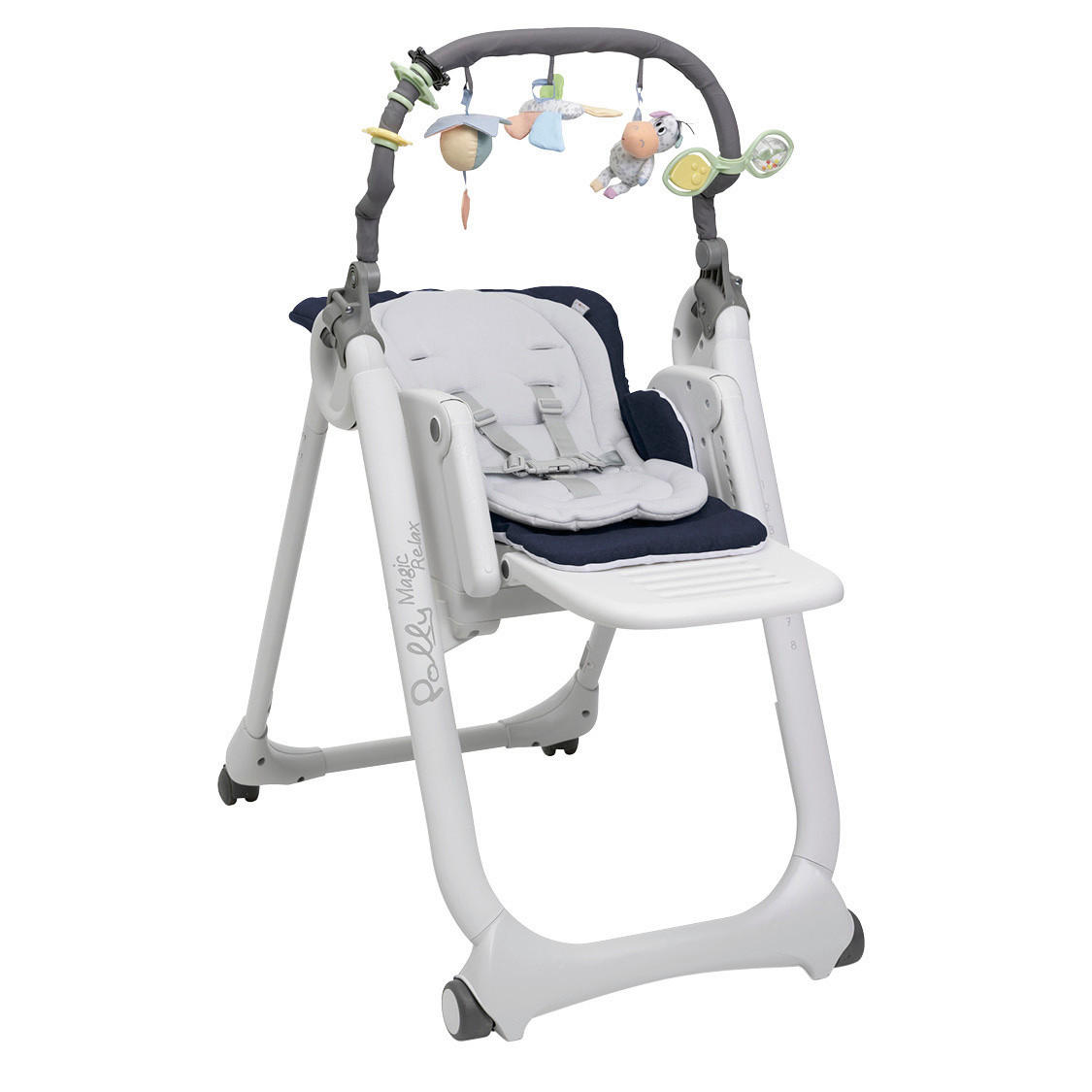 HOCHSTUHL POLLY MAGIC RELAX Blau  - Blau, Basics, Kunststoff/Metall (53/85/106/83,5cm) - Chicco