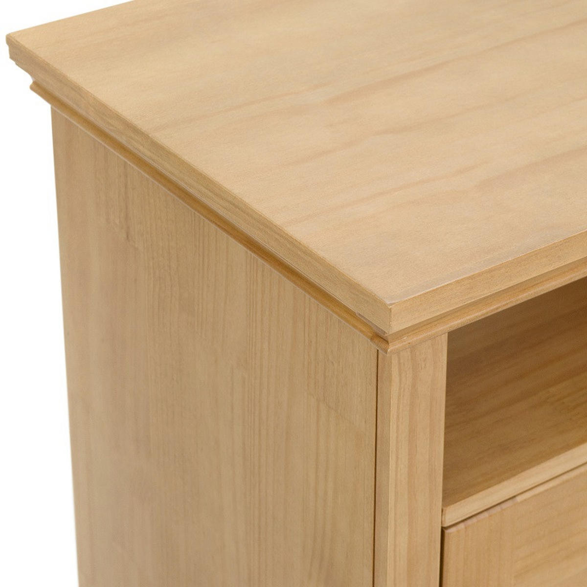 LOWBOARD 170/70/45 cm  - Eichefarben/Silberfarben, KONVENTIONELL, Holz/Holzwerkstoff (170/70/45cm) - Livetastic