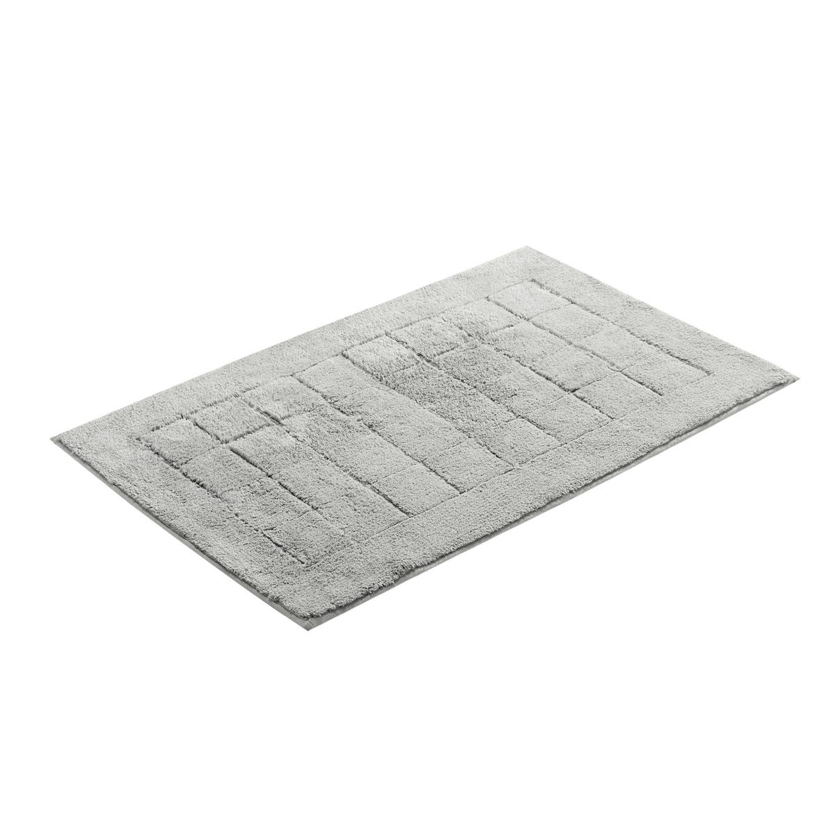 BADEMATTE Chromfarben 67/120 cm  - Chromfarben, Basics, Kunststoff/Textil (67/120cm) - Vossen
