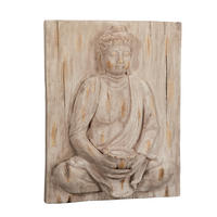 BILD Buddha  - Terracotta, Basics, Stein (45,5/57,5/15cm)