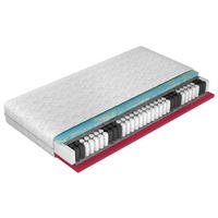 TASCHENFEDERKERNMATRATZE 90/200 cm Höhe ca. 17 cm  - Weiß, Textil (90/200cm)