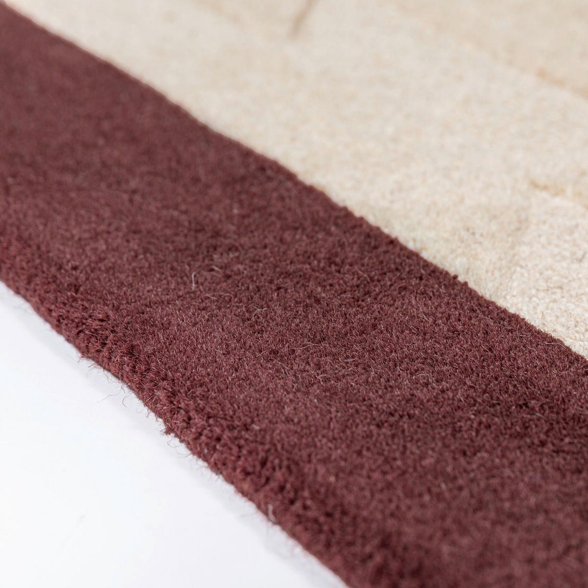 WOLLTEPPICH 200/290 cm Apex Dunkelrot rechteckig  - Dunkelrot, Basics, Textil (200/290cm) - Flair Rugs