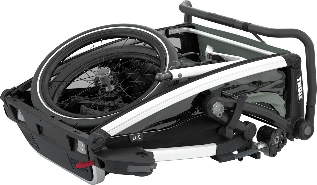FAHRRADANHÄNGER   Chariot Lite 2  - Grün, Basics, Metall (80/114,5/94cm) - Thule