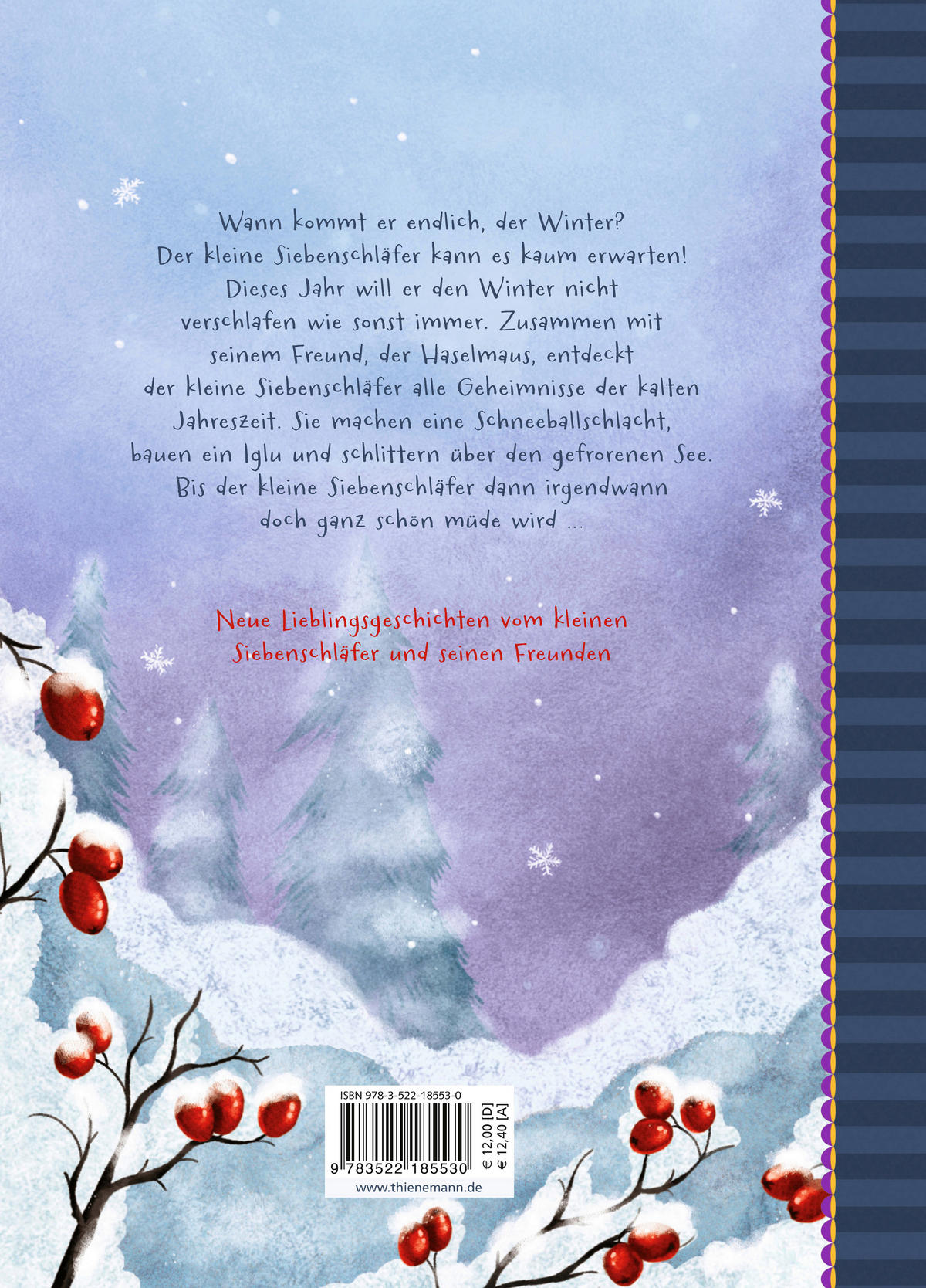 KINDERBUCH Eine Pudelmütze voller Wintergeschichten  - Multicolor, Basics, Papier (17,6/24,6/1,6cm)