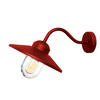 AUßENWANDLEUCHTE Klampenborg 42/27.5/25.5 cm   - Rot, KONVENTIONELL, Glas/Metall (42/27.5/25.5cm) - Elstead Lighting