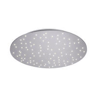 DECKENLEUCHTE Sparkle 48/4 cm   - Silberfarben, Design, Metall (48/4cm)