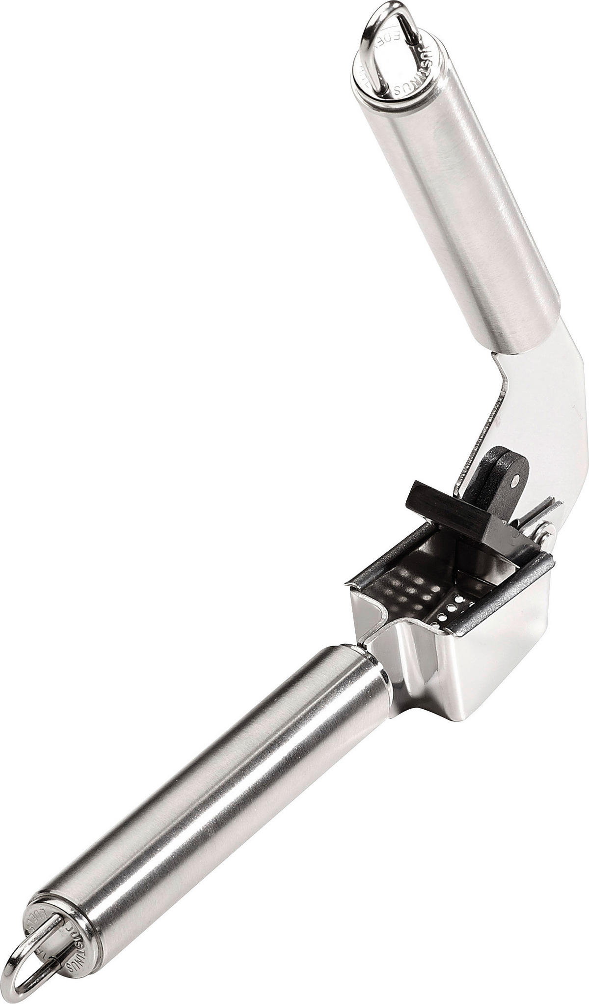 PRESA ZA BELI LUK - boja nerđajućeg čelika, Konvencionalno, metal/plastika (18,6cm) - Justinus