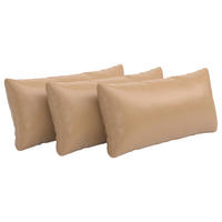 NIERENKISSEN  - Cappuccino, Konventionell, Leder (65/25cm) - Sit & More
