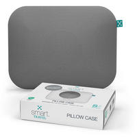 NACKENKISSENBEZUG TRAVEL  - Grau, Basics, Textil (40/30cm) - Smartsleep