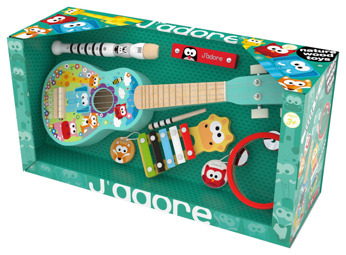 MUSIKSET  - Multicolor, Basics, Holz/Holzwerkstoff