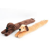 PERNĂ UșĂ șI GEAM 15/85 cm  - sidefiu/maro, Basics, textil/piatră (15/85cm)