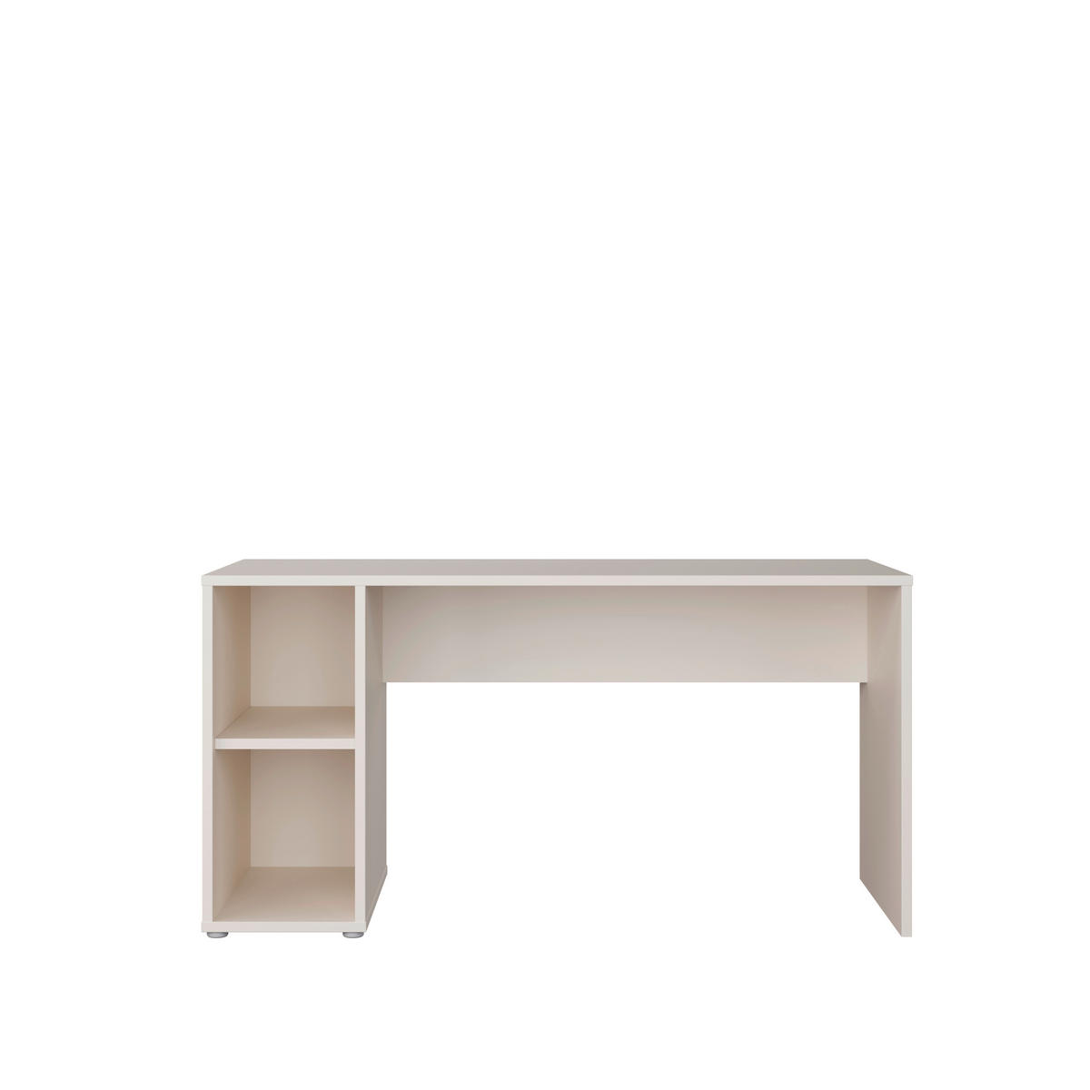 PISALNA MIZA leseni material peščene barve  - peščene barve, Moderno, leseni material (150/76,7/60cm) - Carryhome