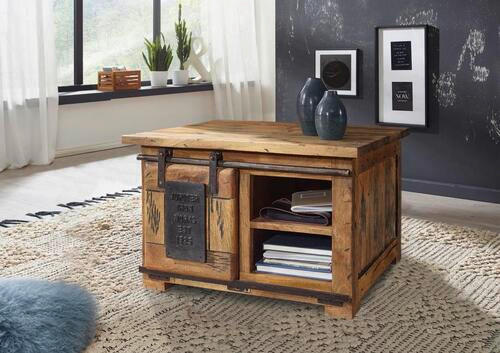 SOFFBORD i trä 70/70/45 cm  - brun/naturfärgad, Klassisk, trä (70/70/45cm) - Livetastic