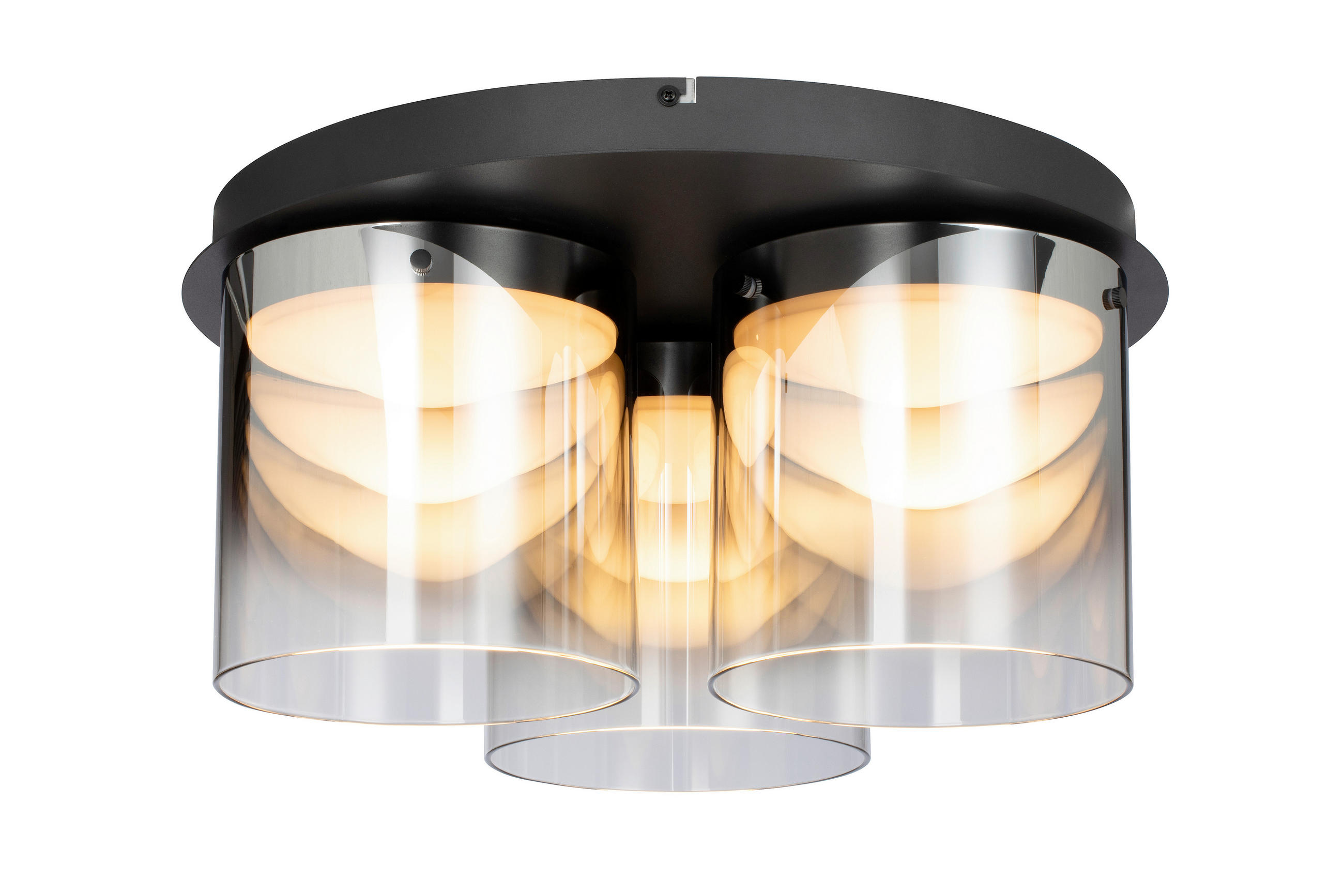 Dieter Knoll Led-Deckenleuchte Baia Schwarz 25 cm