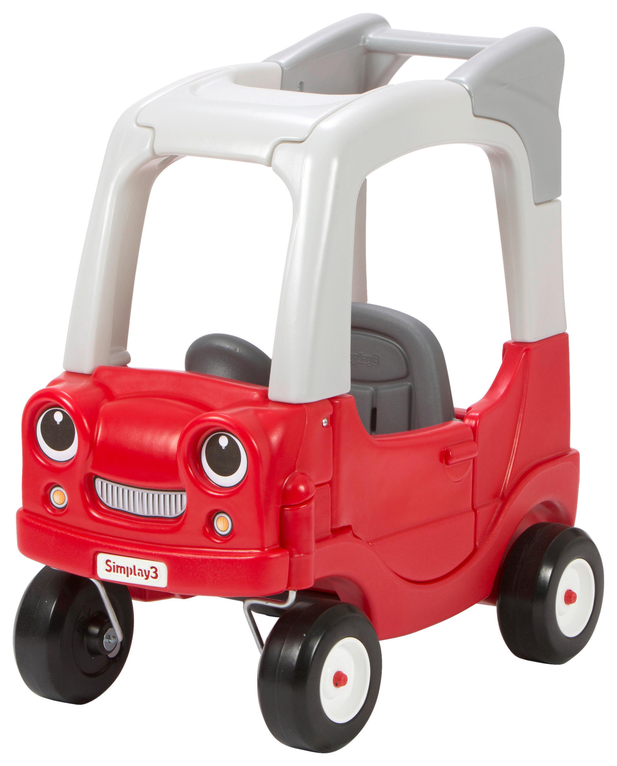 KINDERAUTO - Rot, Basics, Kunststoff (86,4/53,3/91,4cm)