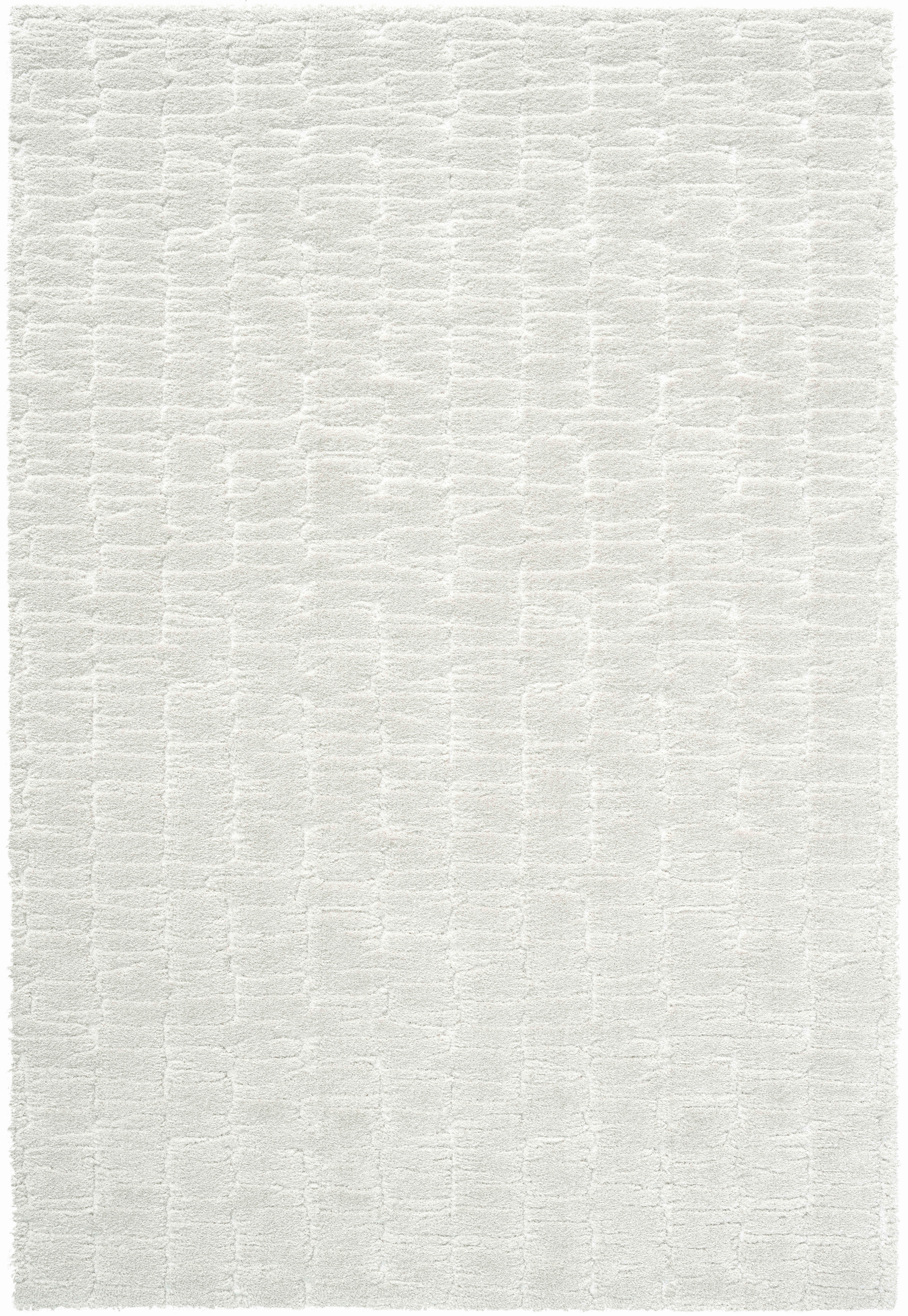 WEBTEPPICH 133/195 cm Masai  - Creme/Weiß, KONVENTIONELL, Kunststoff/Textil (133/195cm) - Novel
