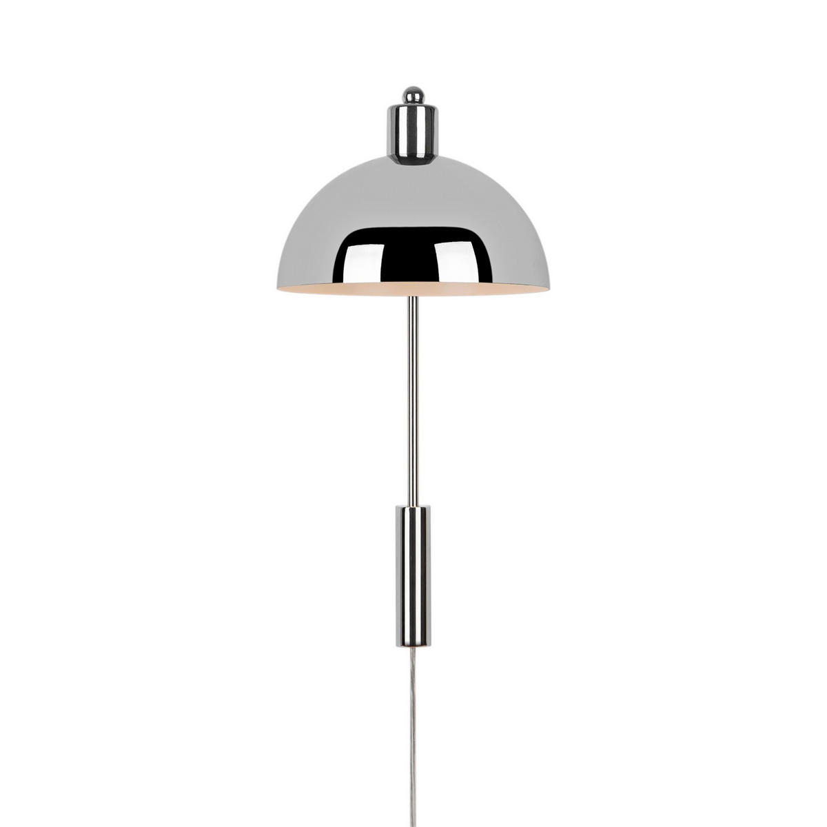 WANDLEUCHTE 26/43 cm   - Chromfarben, KONVENTIONELL, Metall (26/43cm) - Nordlux
