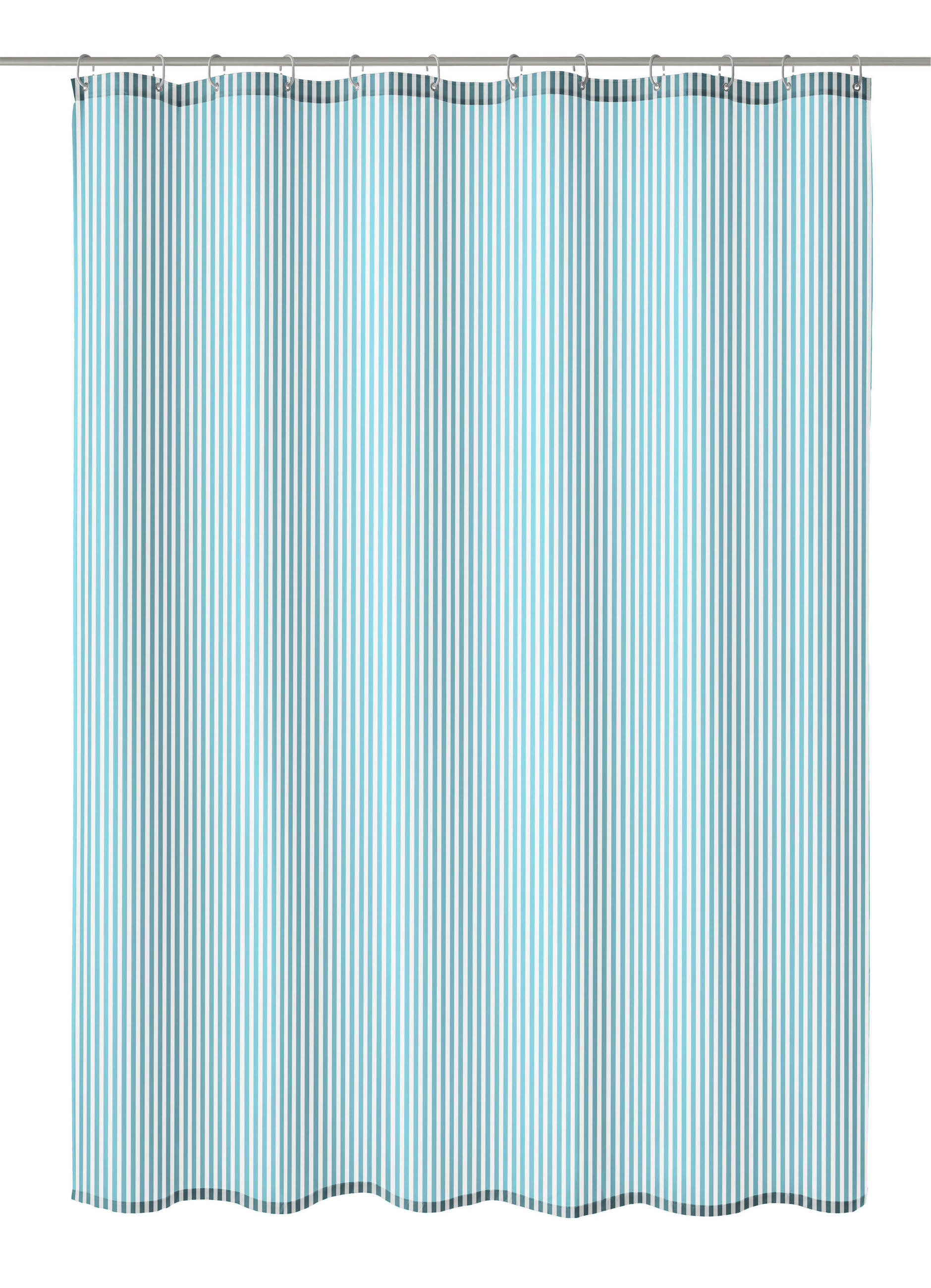 DUSCHVORHANG Kleine Wolke 180/200 cm  - Opal, Basics, Textil (180/200cm) - Kleine Wolke