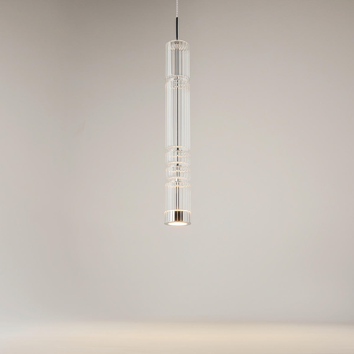 PENDELLEUCHTE Ordo 8/384 cm  - Chromfarben, Design, Metall (8/384cm) - MAYTONI
