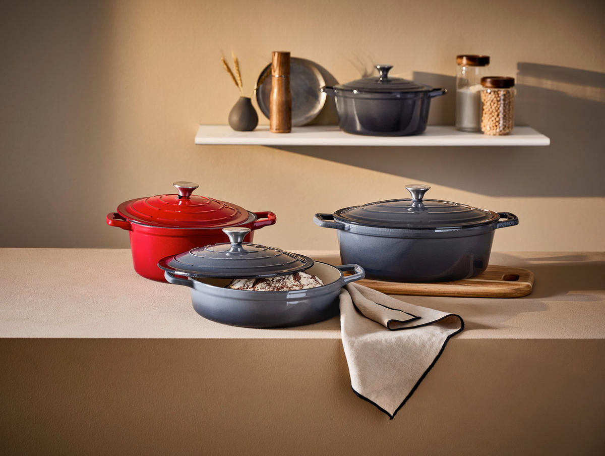 LITINOVÝ HRNEC,  26 cm  - Konvenční, kov (26cm) - ELO