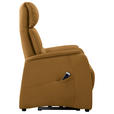 FERNSEHSESSEL in Cognac - Cognac/Schwarz, KONVENTIONELL, Leder/Kunststoff (69/109/83cm) - Cantus