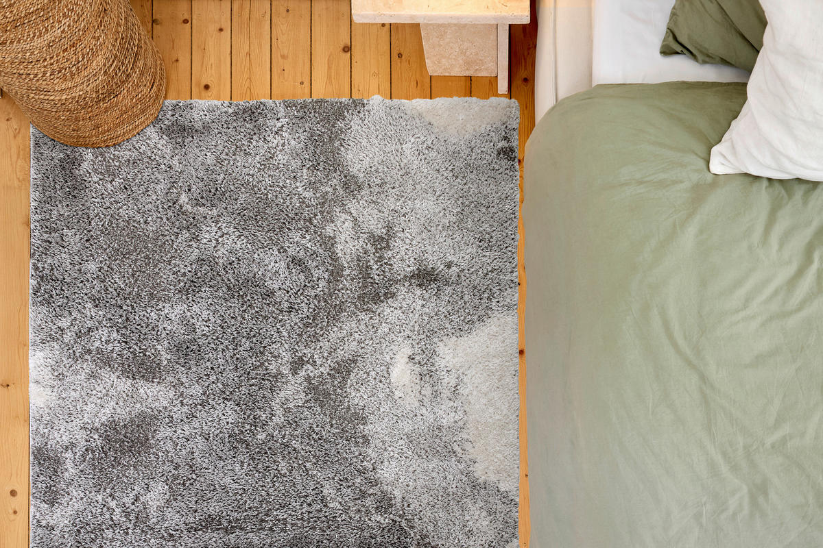 WEBTEPPICH 160/230 cm Paulie Silberfarben rechteckig  - Silberfarben, Basics, Textil (160/230cm) - Astra