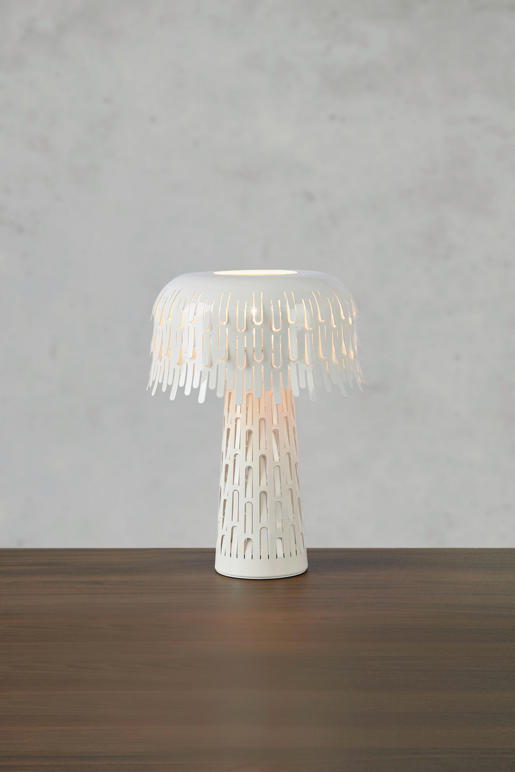 TISCHLEUCHTE - Weiß, Design, Metall (26,5/38cm) - Markslöjd