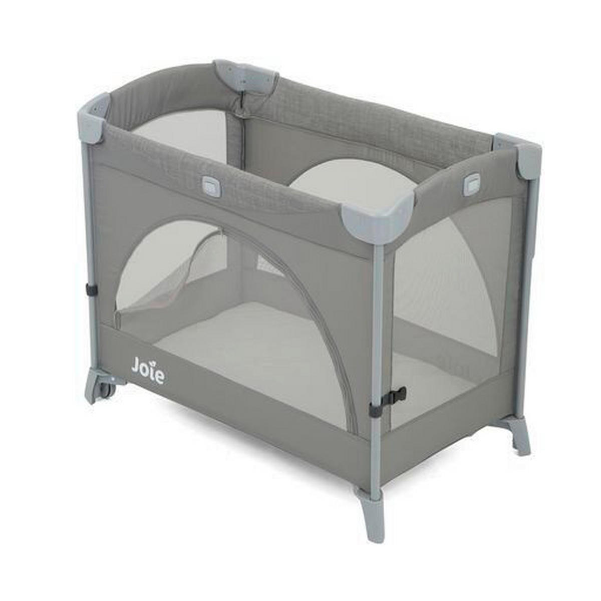 REISEBETT Kubbie Sleep Hellgrau, Dunkelgrau  - Dunkelgrau/Hellgrau, Basics (53,5/81/100cm) - Joie