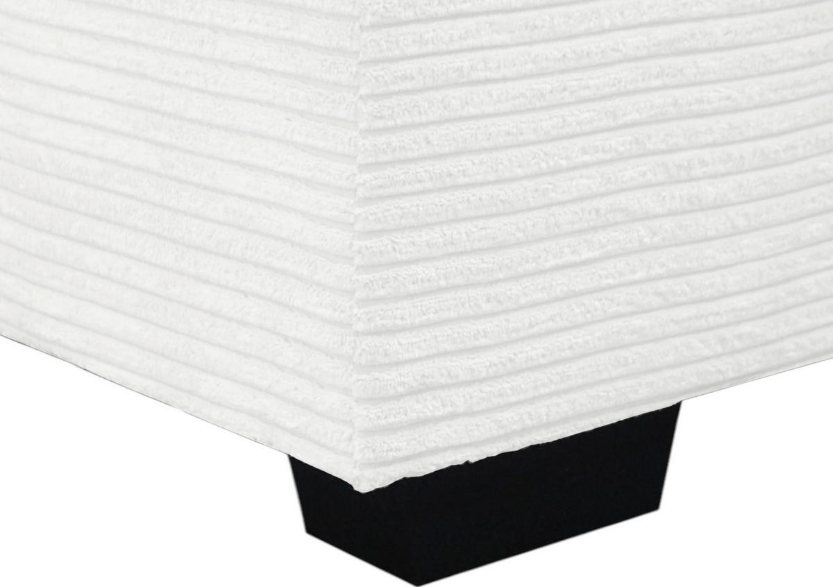 ROHOVÁ SEDAČKA, textil, přírodní barvy - černá/přírodní barvy, Konvenční, dřevo/textil (298/202cm) - Carryhome