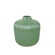 VAZA - zelena, keramika (16/16cm) - Ambia Home
