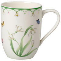 ŠOLJA ZA KAFU  Colourful Spring  340 ml     0,340 l  - zelena/bela, Konvencionalno, keramika (0,340l) - Villeroy & Boch