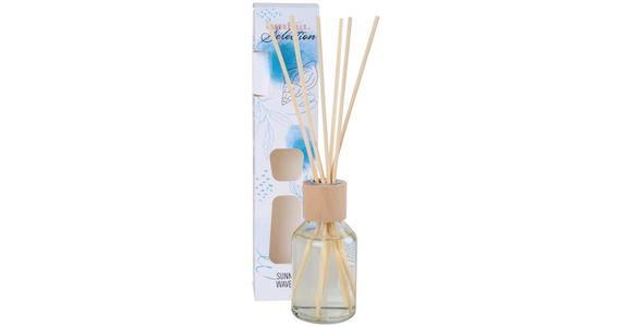 DIFFUSER 100 ml Meeresbrise, Frische Wäsche, Baumwolle  - Naturfarben, Basics (100ml) - Ambia Home