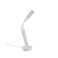 STONA LED LAMPA - bela, Dizajnerski, metal/plastika (64,5/23/16cm) - Cinque