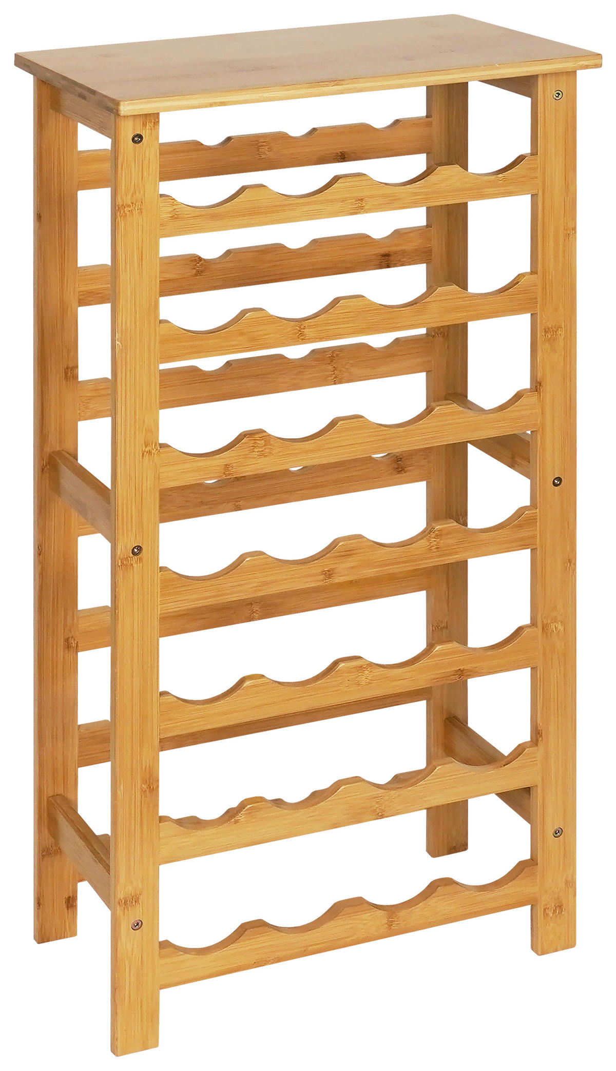 BORTARTÓ POLC   - natúr, Basics, természetes anyagok (47/94/29cm) - Carryhome