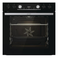 HERDSET  - Schwarz Hochglanz, Basics (59,5/59,5/56,4cm) - Gorenje