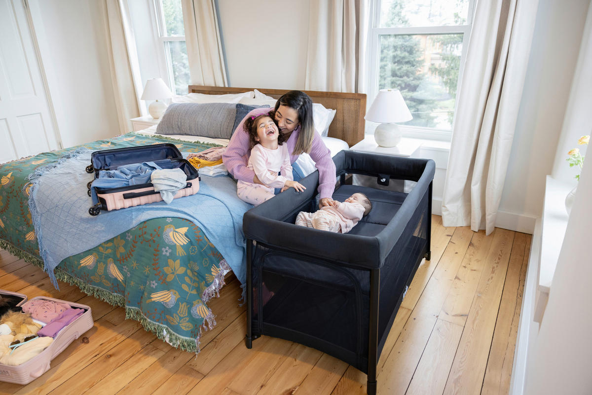 REISEBETT Amigo 120   - Greige, Basics, Kunststoff (68/72/126cm) - Joie