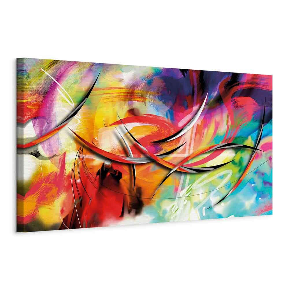 artgeist Leinwandbild Mehrfarbig 150x50x1.2 cm