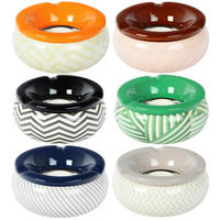 VONKAJŠÍ POPOLNÍK - viacfarebná, Basics, keramika (15/8cm)